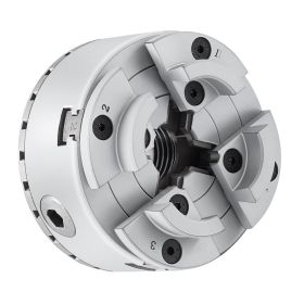 VEVOR KP2-3/4 Lathe Chuck, 4-Jaw 2.75" Diameter, Metal Lathe Chuck Turning Machine Accessories, Self-centering Tool, for Lathe, Precision Machini